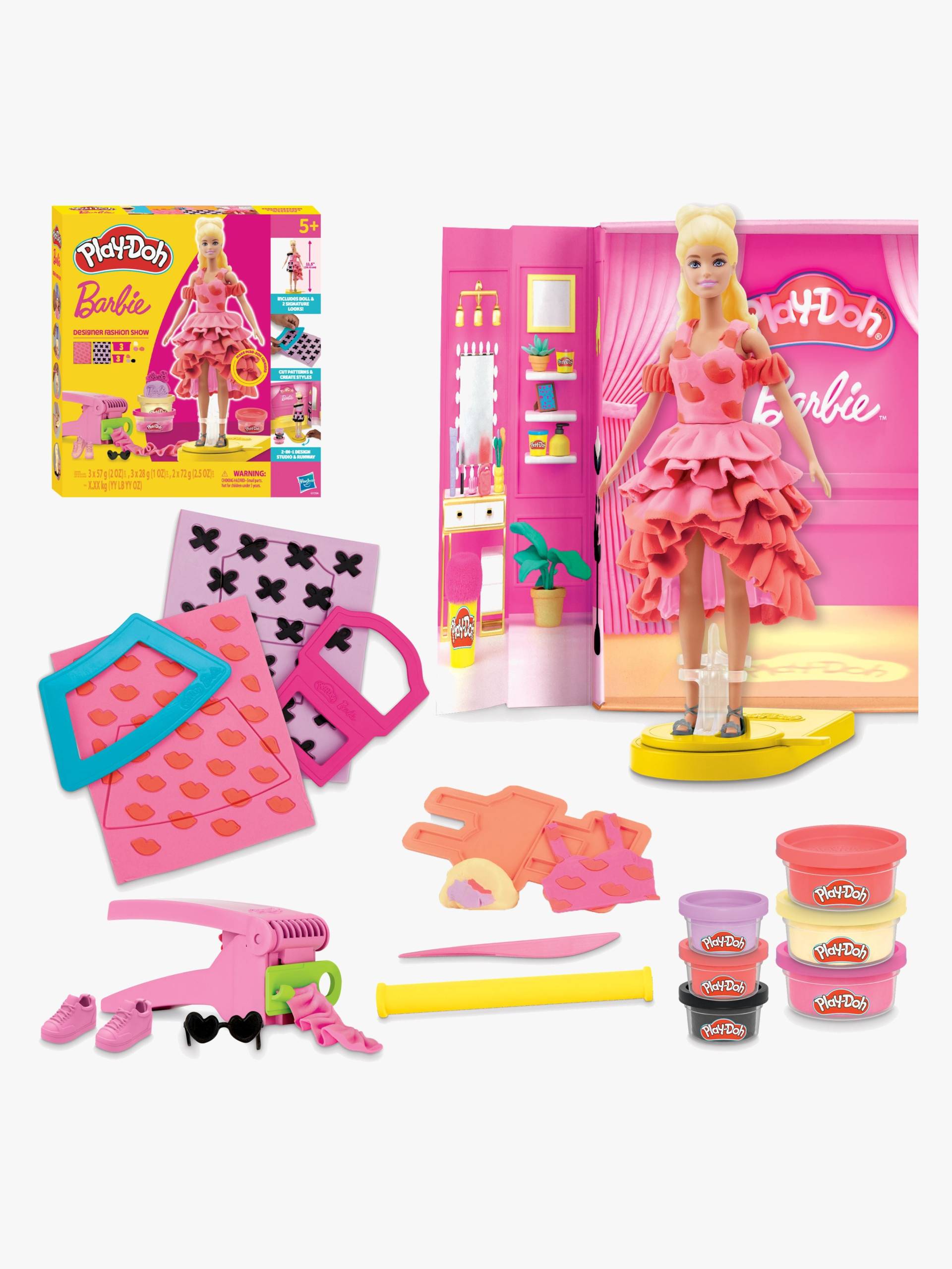 Play-Doh Barbie Knete mit Puppe Designer-Modenschau von Play-Doh