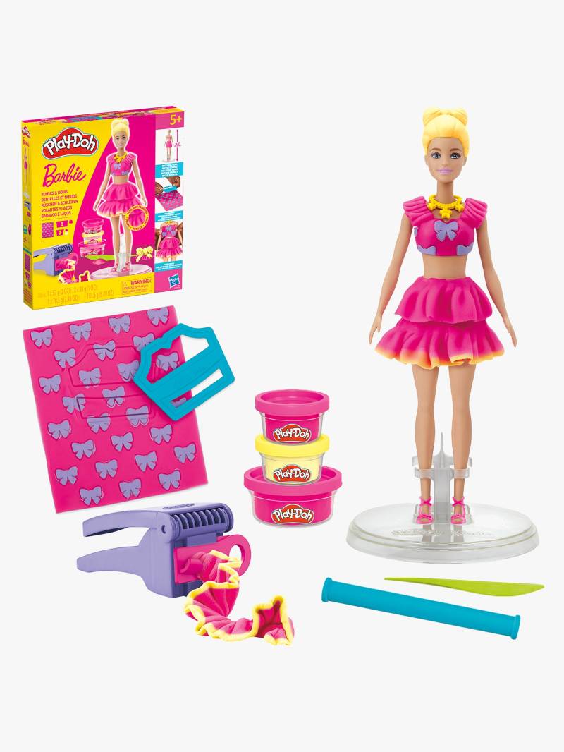 Play-Doh Barbie Knete mit Puppe Rüschen &  Schleifen von Play-Doh