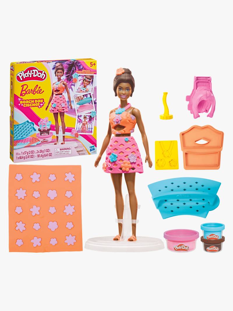 Play-Doh Barbie Spielknete mit Puppe Strandtag mit Crochet Play-Doh Barbie Spielknete mit Puppe Strandtag mit Crochet von Play-Doh