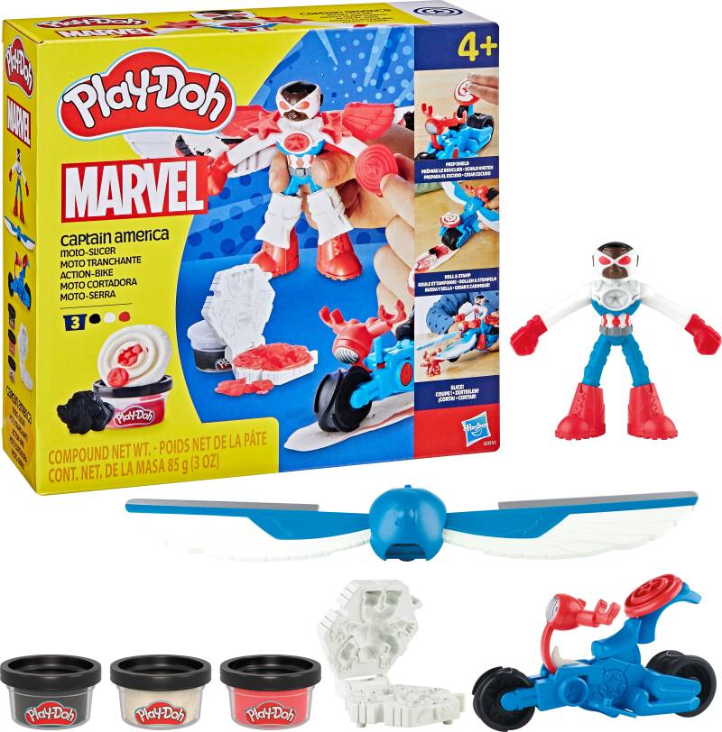 Play-Doh Captain America Spielset Moto-Slicer von Play-Doh