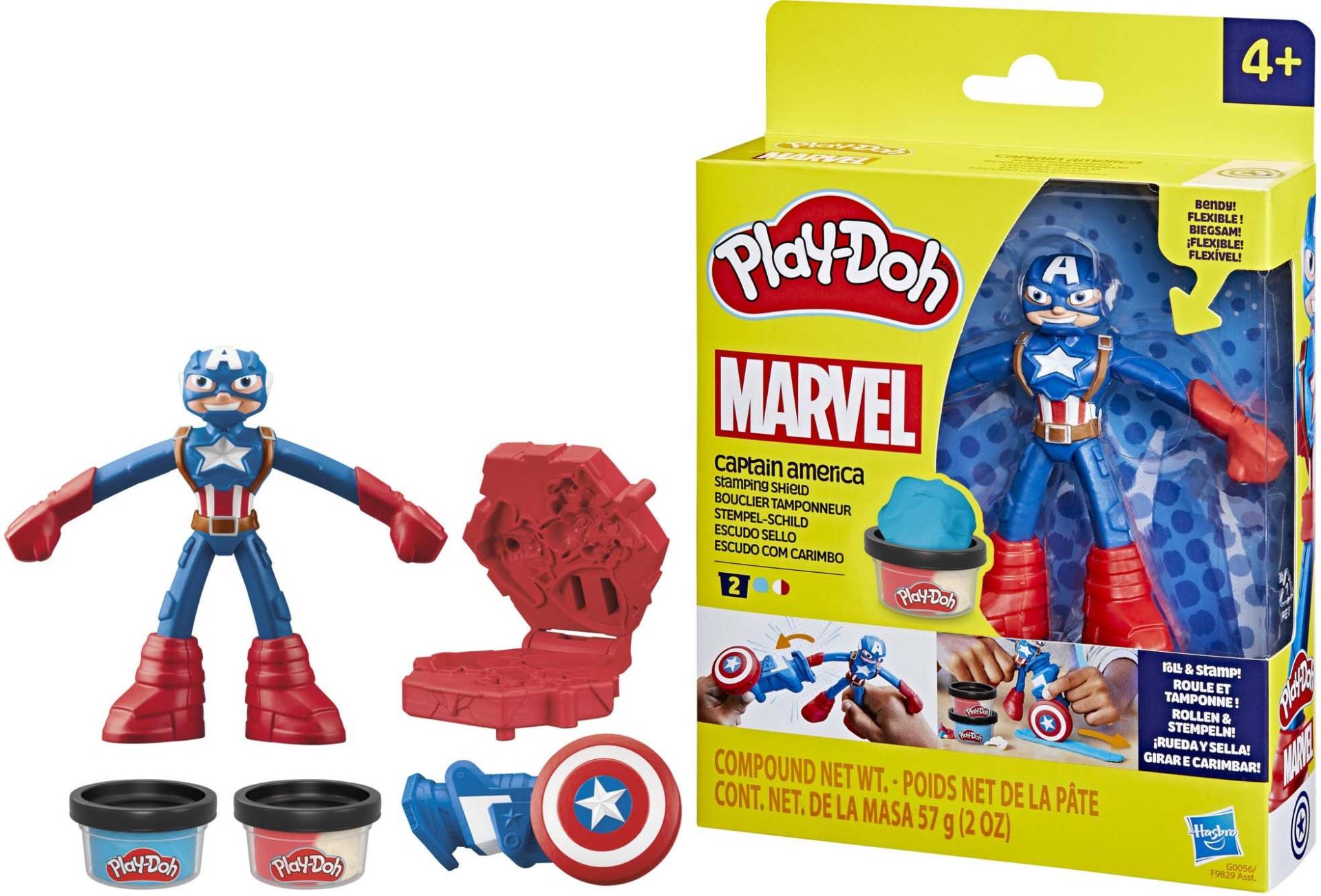 Play-Doh Captain America Stamping Shield Spielset Play-Doh Captain America Stamping Shield Spielset von Play-Doh