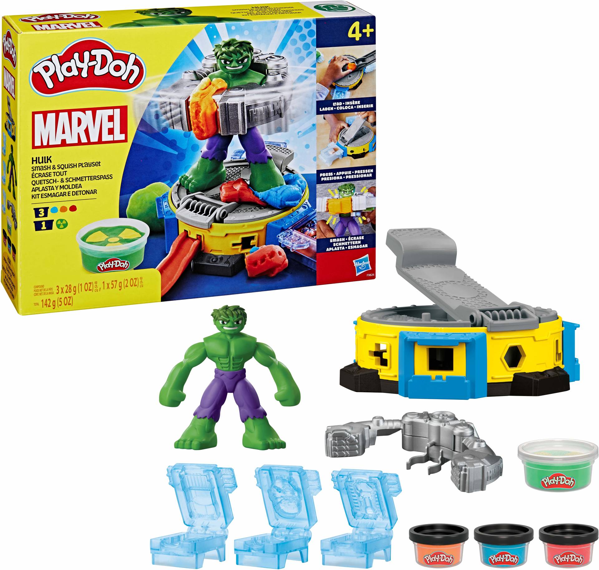 Play-Doh Der Unglaubliche Hulk Smash And Squish Spielset Play-Doh Der Unglaubliche Hulk Smash And Squish Spielset von Play-Doh