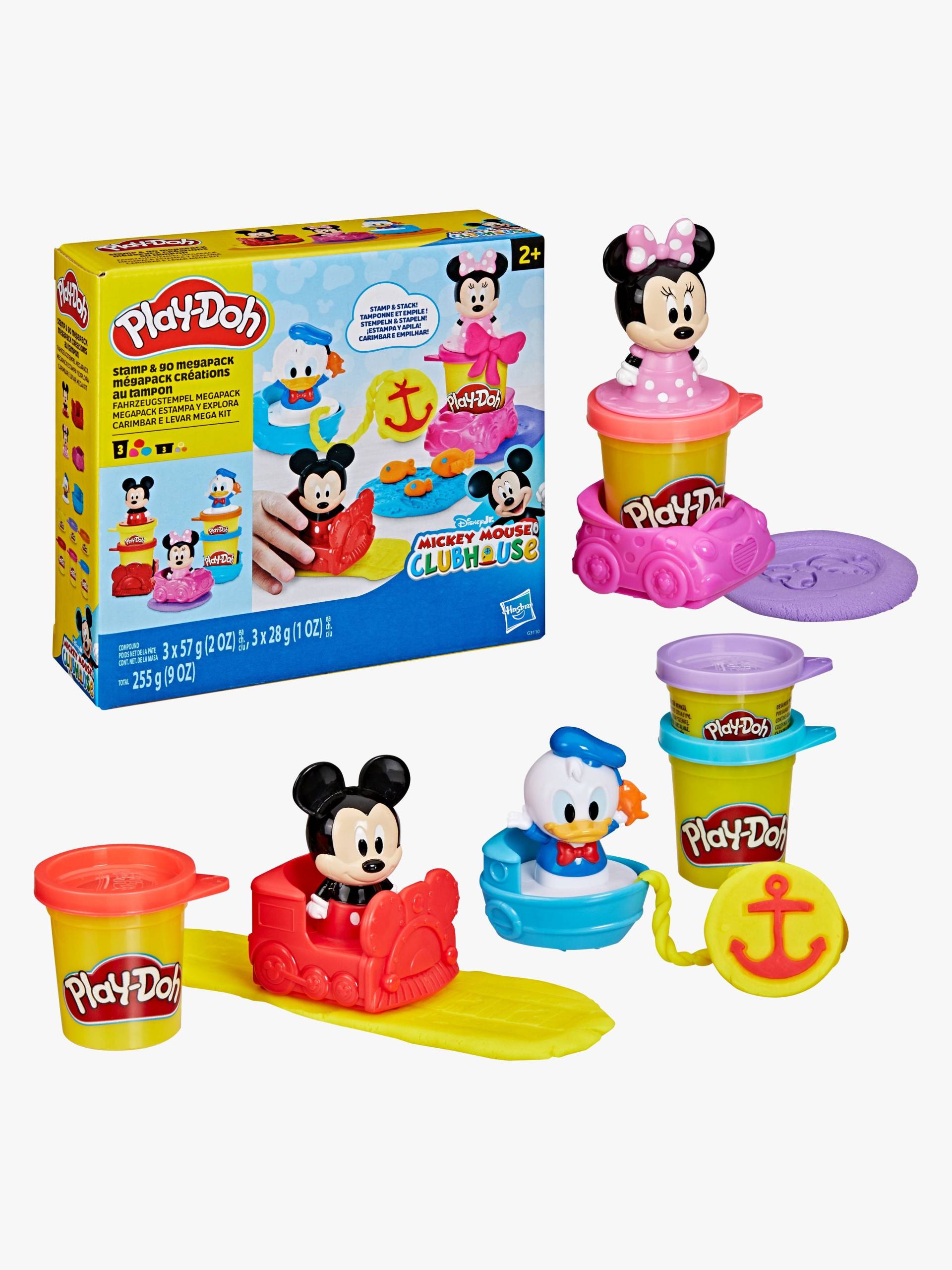 Play-Doh Disney Junior Knete Stamp and Go Megapack von Play-Doh