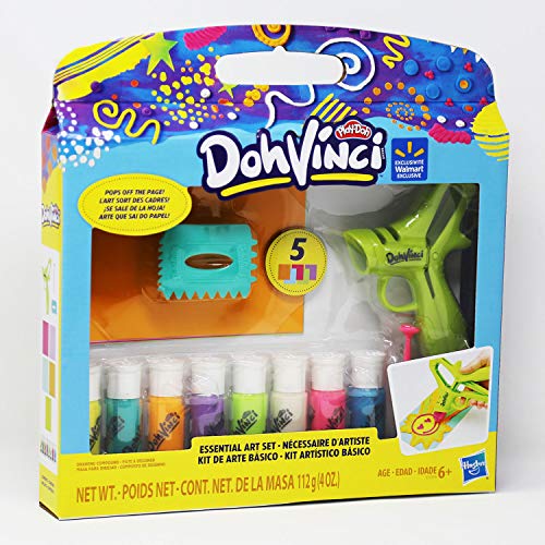 Play-Doh DohVinci Essential Art Set 8 farbige Röhren enthalten (Walmart Exclusive) ab 6 Jahren von Play-Doh