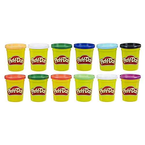 Play-Doh E4830F03 12er-Pack mit Spielknete in Grundfarben, 112g-Dosen in recycelbarer Verpackung, optimal für Schulen und Kindergärten, ab 2 Jahren Play-Doh E4830F03 12er-Pack mit Spielknete in Grundfarben, 112g-Dosen in recycelbarer Verpackung, optimal für Schulen und Kindergärten, ab 2 Jahren von Play-Doh