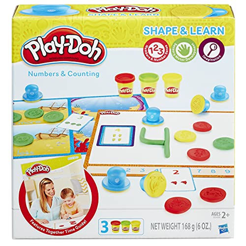 Play-Doh Formen und Lernen von Zahlen und Zählen von Play-Doh