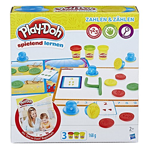 Play-Doh Hasbro B3406100 - Erste Zahlen und Zählen, Knete von Play-Doh