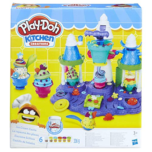 Play-Doh Hasbro B5523EU6 - Eiscreme Schloss, Knete von Play-Doh