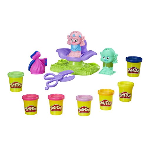 Play-Doh Hasbro B9027EU4 - Trolls Friseursalon, Knete von Play-Doh