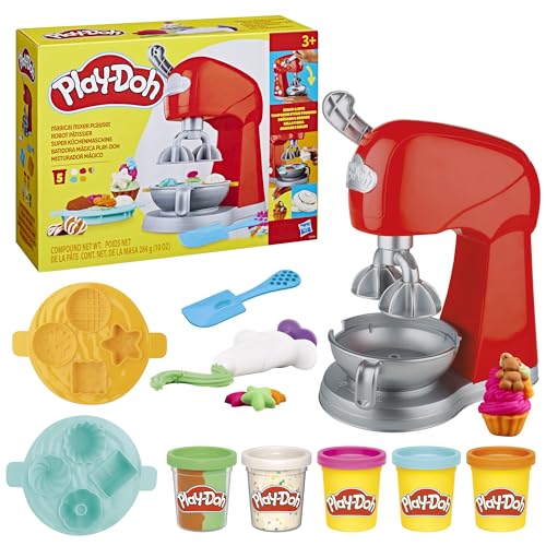 Play-Doh Kitchen Creations Super Küchenmaschine, Küchenspielzeug mit Zubehör, zum Kneten und Spielen für Kinder Play-Doh Kitchen Creations Super Küchenmaschine, Küchenspielzeug mit Zubehör, zum Kneten und Spielen für Kinder von Play-Doh
