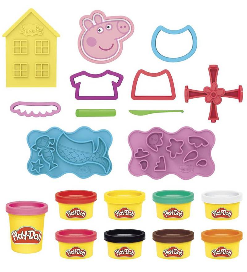 Play-Doh Knete - Peppa Pig Stylin' Set - Play-Doh - One Size - Knete Play-Doh Knete - Peppa Pig Stylin' Set - Play-Doh - One Size - Knete von Play-Doh