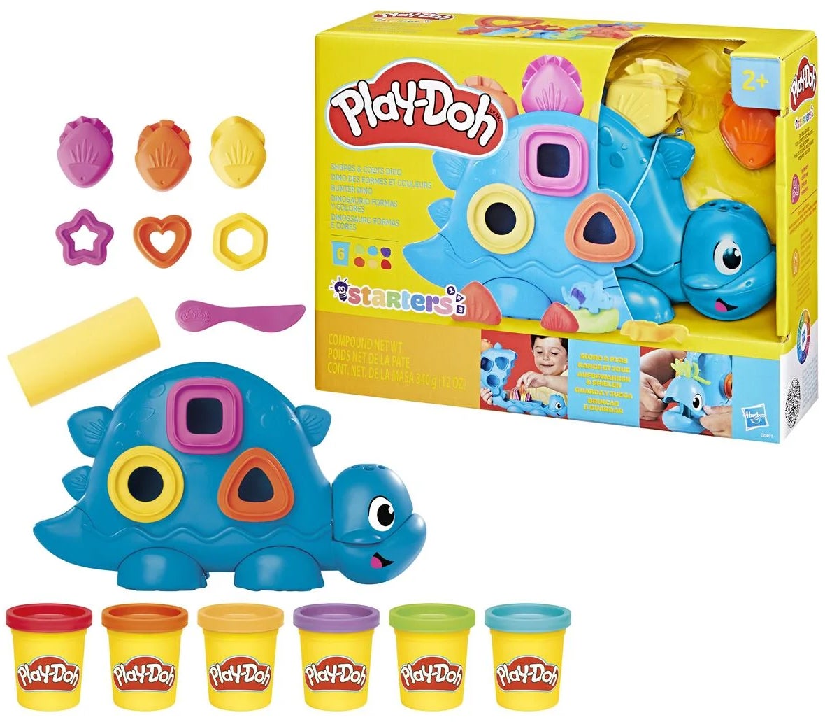 Play-Doh Knete Shapes & Colors Dinosaurier Play-Doh Knete Shapes & Colors Dinosaurier von Play-Doh