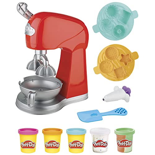 Play-Doh Kitchen Creations Super Küchenmaschine, Küchenspielzeug mit Zubehör, zum Kneten und Spielen für Kinder von Play-Doh