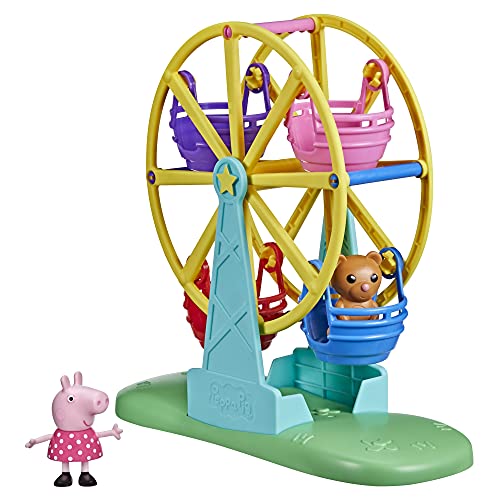 Peppa Pig Peppa’s Adventures Spaß auf dem Riesenrad Spielset, Vorschulspielzeug mit Peppa Wutz Figur und Accessoire für Kinder ab 3 Jahren von Peppa Pig