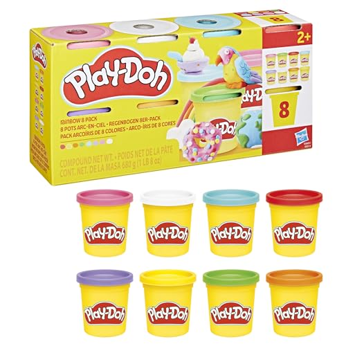 Play-Doh Regenbogen 8er-Pack Farben à 85 g von Play-Doh