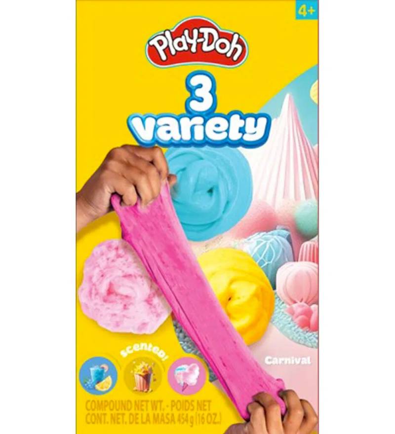 Play-Doh Slim - 3 Stapelgläser - Karneval - Play-Doh - One Size - Slim Play-Doh Slim - 3 Stapelgläser - Karneval - Play-Doh - One Size - Slim von Play-Doh