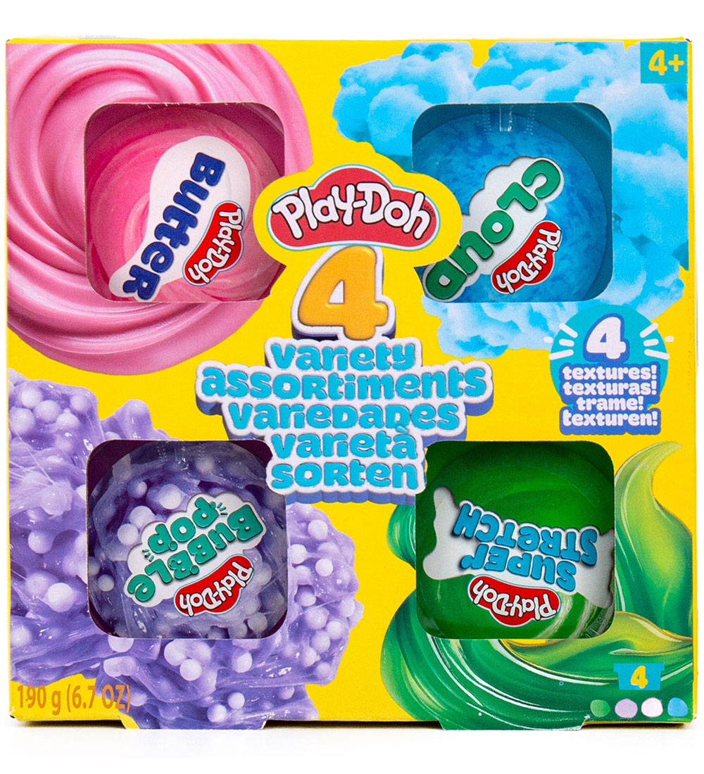 Play-Doh Slim - 4er-Pack - Vielfalt - Play-Doh - One Size - Slim von Play-Doh