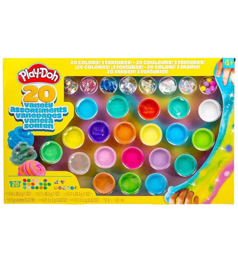 Play-Doh Slim - Mix & Play Sorte - 20er-Pack - Play-Doh - One Size - Slim Play-Doh Slim - Mix & Play Sorte - 20er-Pack - Play-Doh - One Size - Slim von Play-Doh