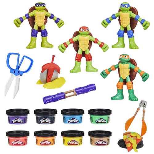 Play-Doh Teenage Mutant Ninja Turtles Cowabunga Kreationen Spielset von Play-Doh