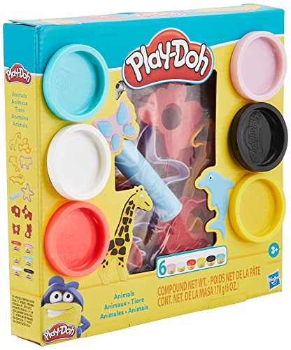 Play-Doh - lustige Formen, mehrfarbig, Tiere von Play-Doh