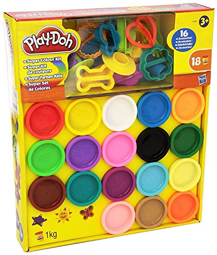 Play-doh Super Color Kit, 18 Fun Colors, 16 Tools and Accessories by Play-Doh von Play-Doh