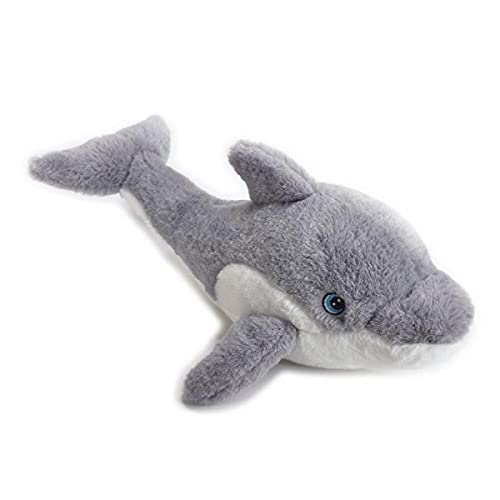 Venturelli 800053 - Umweltfreundliches Plüsch, umweltfreundlich, umweltfreundlich, Großer Delfin, 43 cm, Grau Venturelli 800053 - Umweltfreundliches Plüsch, umweltfreundlich, umweltfreundlich, Großer Delfin, 43 cm, Grau von Play Eco