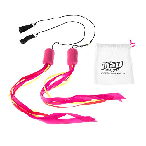 Play Juggling - Ribbon Bolas mit farbigen Jonglierbändern - Fuchsia Play Juggling - Ribbon Bolas mit farbigen Jonglierbändern - Fuchsia von Play Juggling
