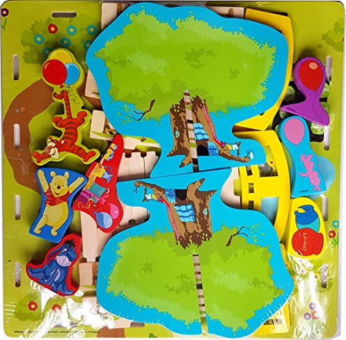 PLAYTIVE® JUNIOR Steckpuzzle (Winnie The Pooh) von PLAYTIVE