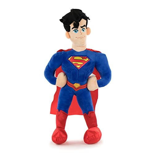 DC Comics Charakter Kuscheltier - 33 Zentimeter - Batman, Joker, Superman - Super Soft Qualität (Superman 45cm) von Play by Play