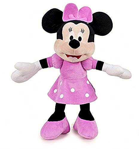 Disney Plüsch Minnie Maus Supersoft Stehend 40 cm / 30 cm Sitzend Plüschfigur von Mickey Mouse