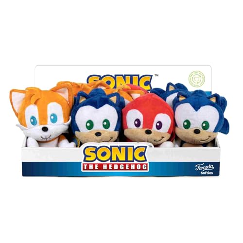 Famosa Softies - Sonic Plüschtier 22 Zentimeter, 3 Modelle verfügbar, einschließlich Tails und Knuckles, Blauer Igel, Klassische Videospiele, Jungen und Mädchen + 1 Jahr, zufällige Lieferung Famosa Softies - Sonic Plüschtier 22 Zentimeter, 3 Modelle verfügbar, einschließlich Tails und Knuckles, Blauer Igel, Klassische Videospiele, Jungen und Mädchen + 1 Jahr, zufällige Lieferung von Play by Play