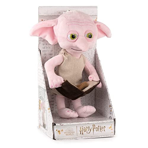 Harry Potter - Dobby Kuscheltier mit Tom Riddle Tagebuch 27cm Sammleredition - Super Soft Qualität von Play by Play