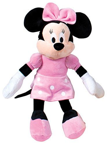 Minnie Mouse Minnie Plüschtier, Rosa (Famosa 760011896), Mehrfarbig, 18 x 7 x 46 von Minnie Mouse