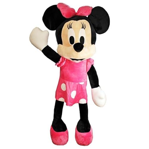 Minnie Mouse Kompatibel XXXL Mega Grosse 130 cm Kuscheltier Plüsch von Play by Play