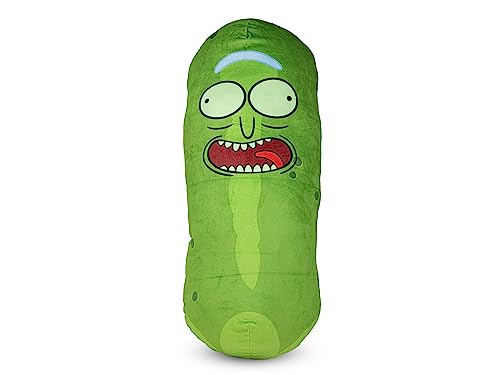 Play by Play 123086 Plüschtier 32cm und 66cm Does Not Apply Plüsch Pickle Rick & Morty Soft 32 cm und 66cm, Mehrfarbig, 2 Größen zur Auswahl (66cm) von Play by Play