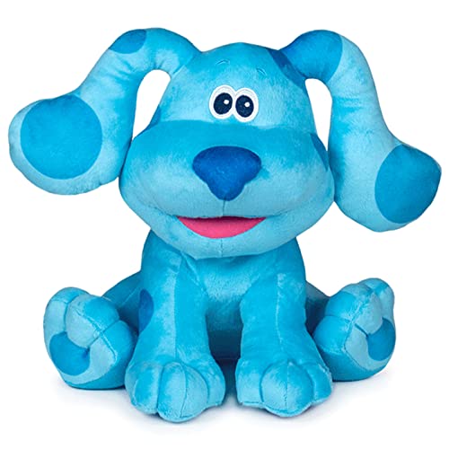 Play by Play Blue's Clues & You Plüschtier, Blau, 35 cm, großes Plüschtier mit weichem und weichem Plüschtier für Kinder von SEGA