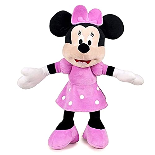 Play by Play Plüsch Minnie Maus Supersoft Stehend 30 cm / 20 cm Sitzend Plüschfigur von Mickey Mouse