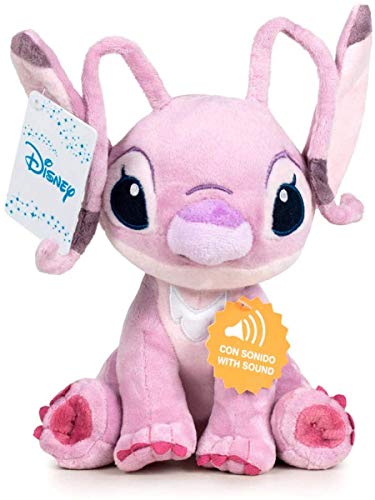 Play by Play Disney Stitch - 28cm-51cm Stofftier mit Sound (Angel 51cm) von Play by Play