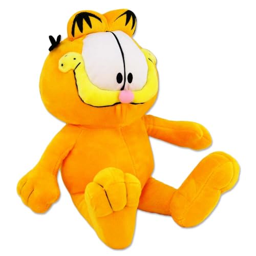 Play by Play Garfield Plüschtier – 30 cm, Original Lizenzartikel, gestickte Augen, hochwertige Verarbeitung, 90er Cartoon Klassiker Play by Play Garfield Plüschtier – 30 cm, Original Lizenzartikel, gestickte Augen, hochwertige Verarbeitung, 90er Cartoon Klassiker von Play by Play