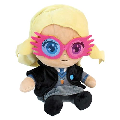 Play by Play Harry Potter Plüschfiguren Set, 25 cm, 6 Charaktere aus Hogwarts, Weiche Sammlerstücke mit Schuluniform, Detailreich Bestickt (Luna) von Play by Play