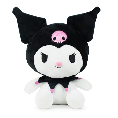 Play by Play Hello Kitty and Friends 760025083 (Kuromi) Plush Toy, 15 cm von Play by Play