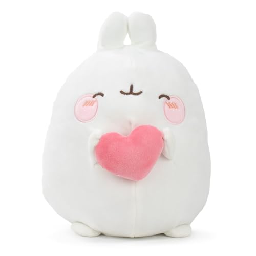 Play by Play Molang Piu Piu Plush Toy, 22 cm, 25 cm, 760024981 (Molang with Heart) von Play by Play