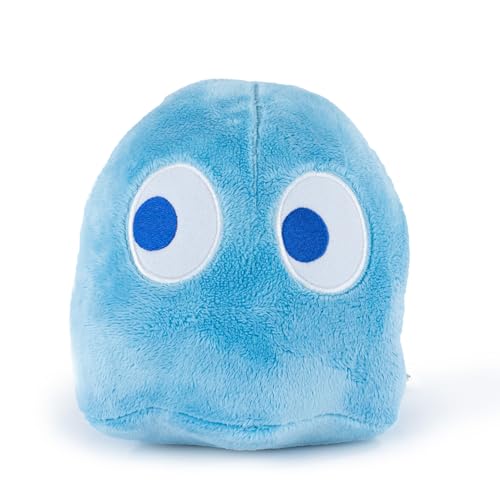 Play by Play Pac Man Plüschtier, 16 cm, 760019600 (Hellblau) von Play by Play