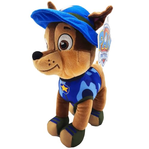Play by Play Paw Patrol Plüschtier Jungle 28cm (Chase) von Play by Play