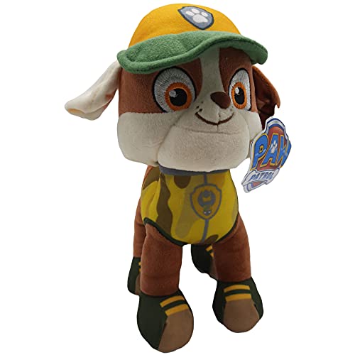 Play by Play Paw Patrol Plüschtier Jungle 28cm (Rubble) von Play by Play