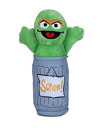 Play by Play Plüschfigur Monster aus Sesamstraße, 17-22 cm (Oscar) von SEGA