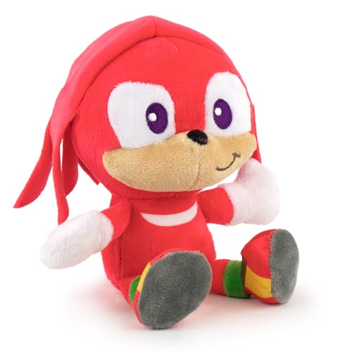 Play by Play Sonic 760021052 (Knuckles) Plush Toy, 22 cm von Play by Play
