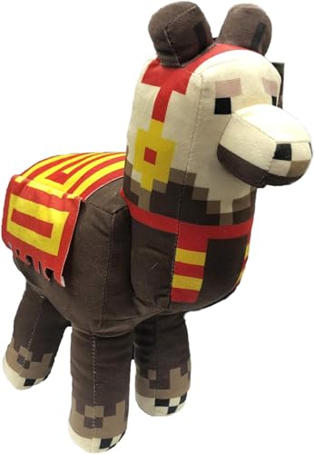 Plüschfigur LAMA Llama – Höhe 30 cm – Mehrfarbig – Videospielfigur kompatibel mit Minecraft von Play by Play