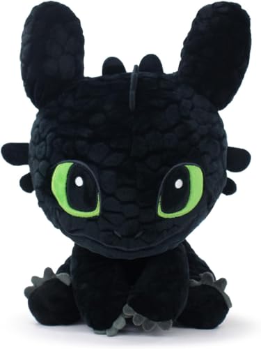 Plüschtier Dragon Trainer Toothless Zahnlos - Groß 45 cm - 260005950 (Normal) von Play by Play