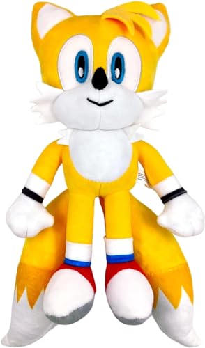 Sonic The Hedgehog Sonic Plüschfigur Original Lizenz 31,4"/ 80 cm und Sonic Rainbow Modelle 28-30cm (7 Edition zur Auswahl) (Sonic Tails Klassik Edition) von Play by Play